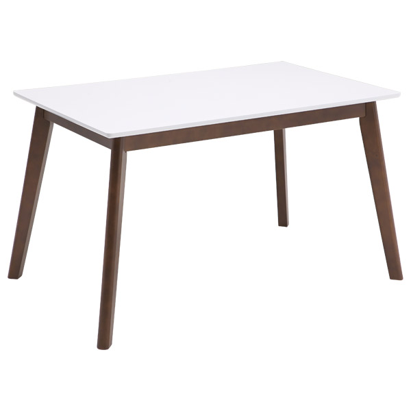 ダイニングテーブル おしゃれ 白 北欧 テーブル 食卓 4人掛け 長方形 幅120cm ホワイト｜35plus｜04