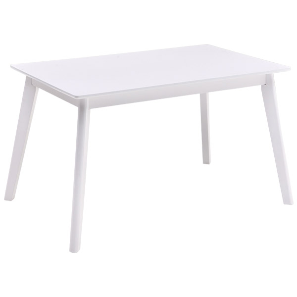 ダイニングテーブル おしゃれ 白 北欧 テーブル 食卓 4人掛け 長方形 幅120cm ホワイト｜35plus｜02