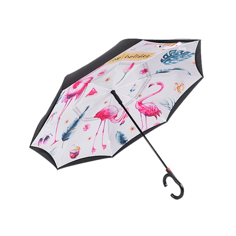 傘 逆さ傘 ワンタッチ 長傘 ジャンプ 日傘 ギフト プレゼント 撥水 おしゃれ かわいい レディース メンズ 大きい 晴雨兼用 丈夫 風に強い  さかさ傘 逆さま