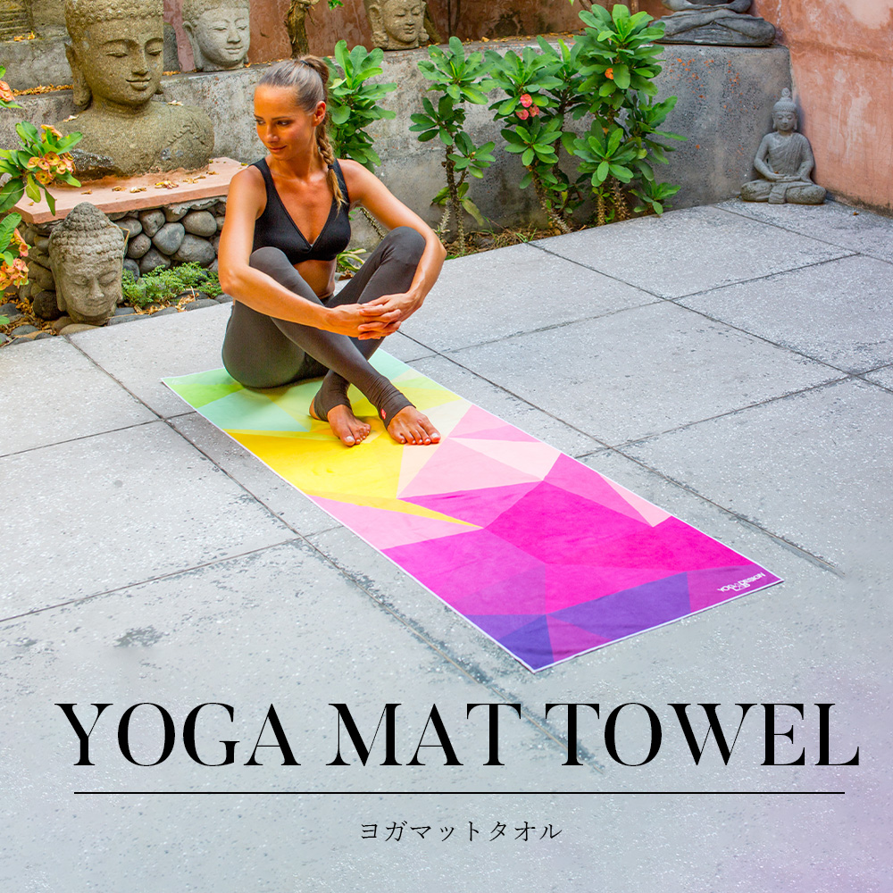 Yoga Design Lab ヨガマットタオル ヨガデザインラボ 183cm×61cm