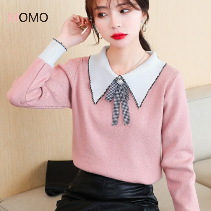 ニットボトミングシャツブラウス シフォンシャツブラウス 被らないブラウス お洒落ブラウス 大人ファッション 大人コーデ 大人カジュアル 大人韓国コーデ