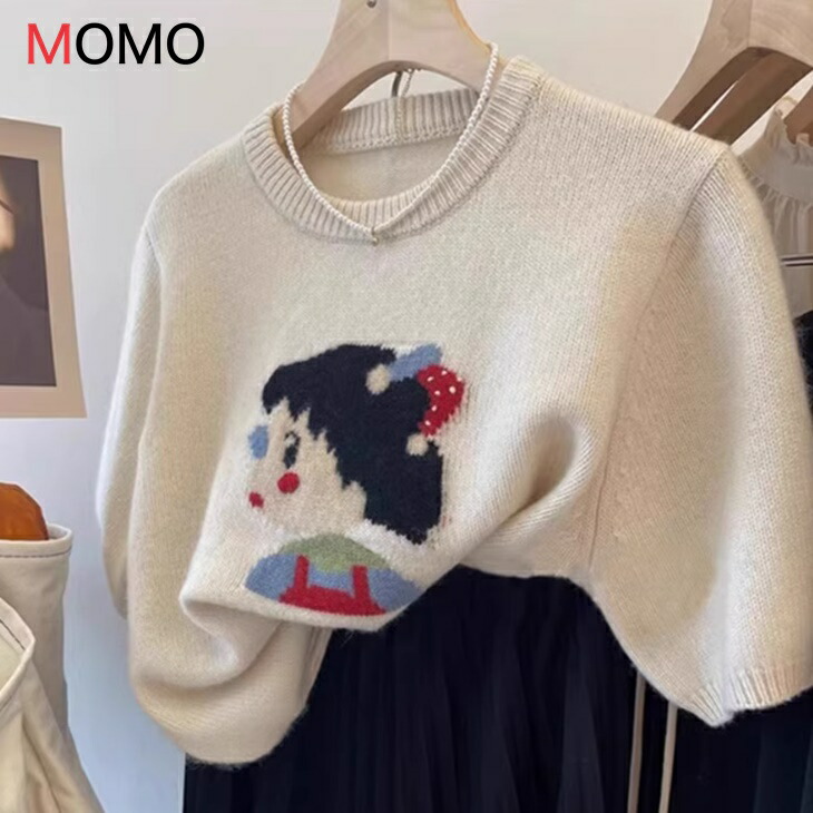 卸問屋直送 キャラクター柄が可愛い レディース ゴルフウエア 半袖 Uネック Tシャツ 普段着使いにも カジュアルゴルフウエア 動きやすい 素材