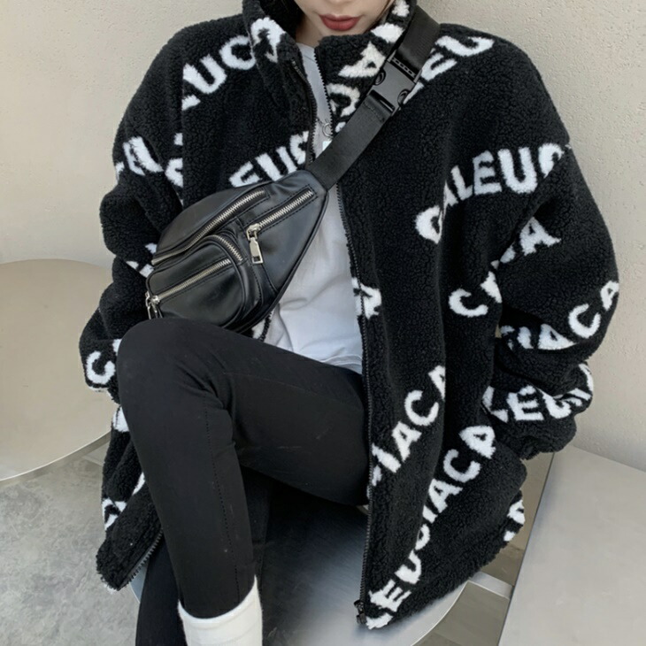 フェイクラムウールセーター ざっくりジッパーニットセーター セーターワンピ 大人ニット 大人ファッション 大人コーデ 大人カジュアル 大人韓国コーデ