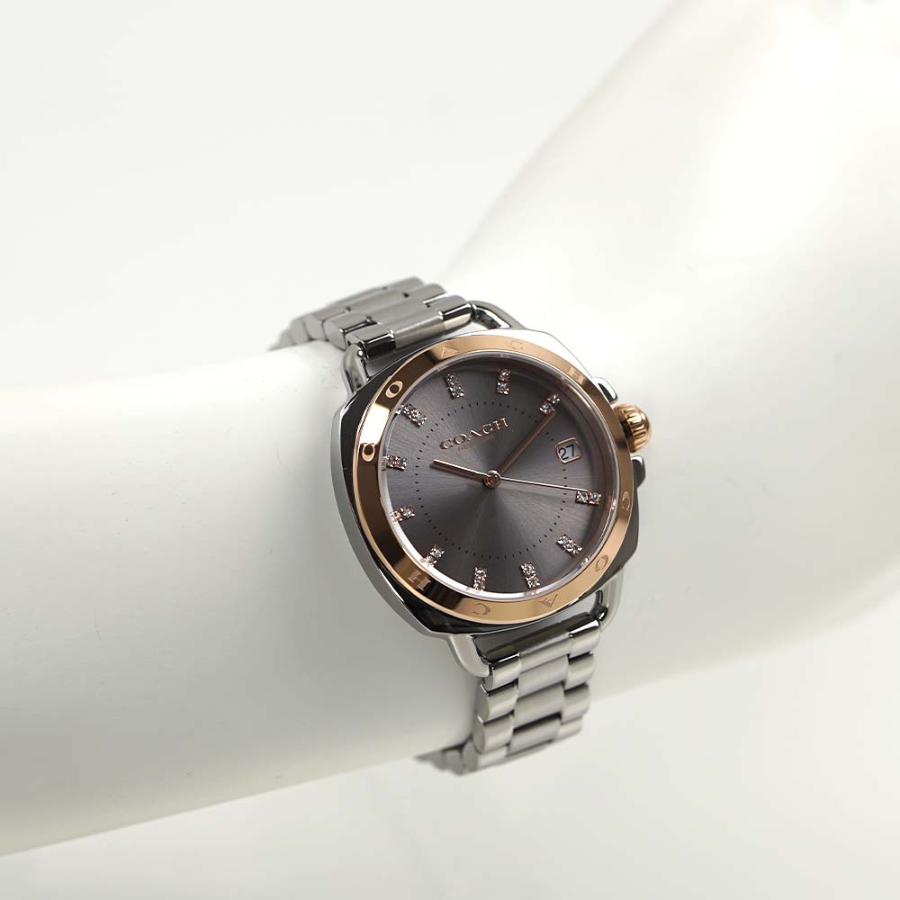 COACH（コーチ） 並行輸入品 腕時計 レディース TATUM ガンメタリック