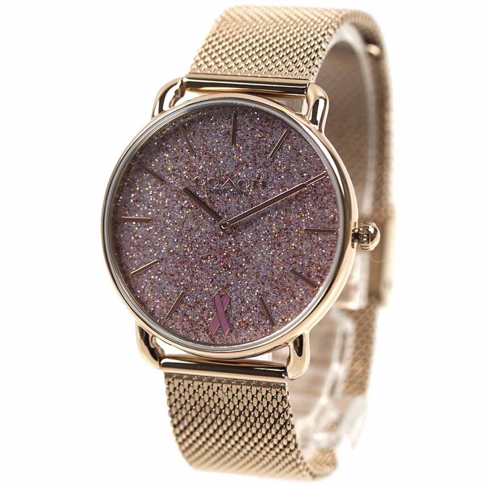コーチ COACH 腕時計 ELLIOT ピンクグリッター リボン 14504212 COACH 並行輸入品 コーチ 腕時計 エリオット ELLIOT 36mm CG