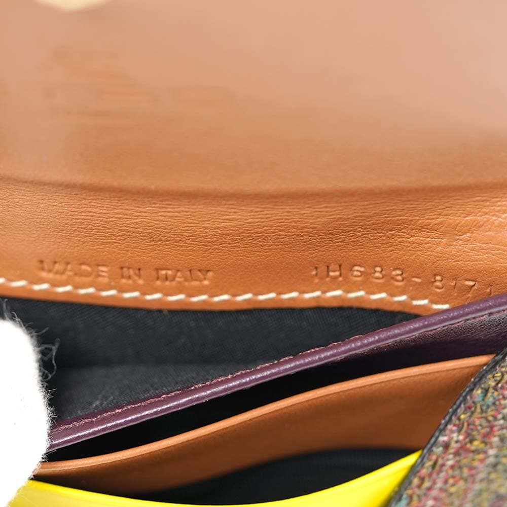 ETRO エトロ カードケース カード入れ マットコーティング