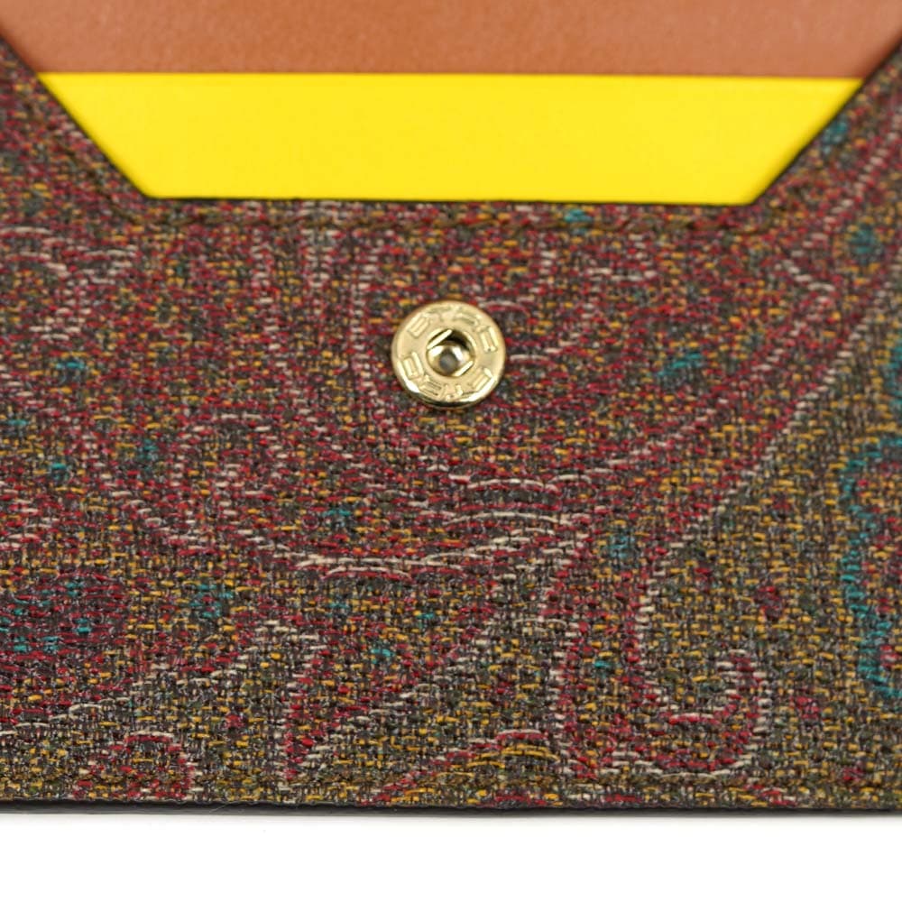 ETRO エトロ カードケース カード入れ マットコーティング