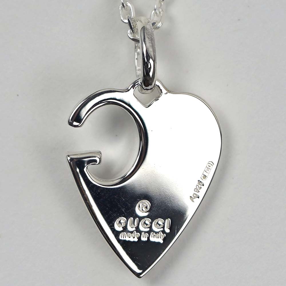 GUCCI（グッチ） 並行輸入品 ネックレス ハートG シルバー925