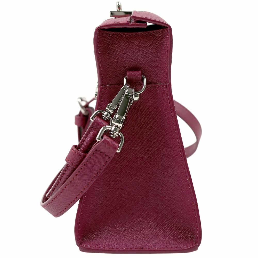 Vivienne Westwood / ヴィヴィアンウエストウッド ■ アコード ショルダーハンドバッグ レザー 赤 バッグ / バック / BAG / 鞄 / カバン ブランド 中古 [0990010343] ヴィヴィアンウエストウッドVivienne Westwood オーブ刺繍レザー