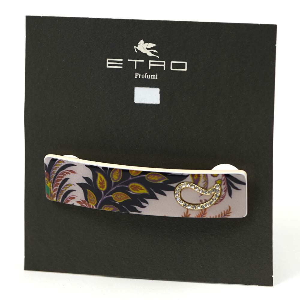 ETRO エトロ ヘアピン 正規品 ETRO エトロ ヘアピン バレッタ ヘアクリップ ヘアアクセサリー