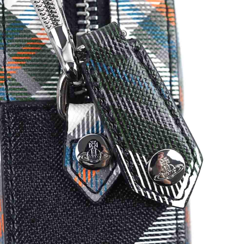 【未使用近い】 Vivienne Westwood チェック柄 ショルダーバッグ Vivienne Westwood チェック柄ショルダーバッグ