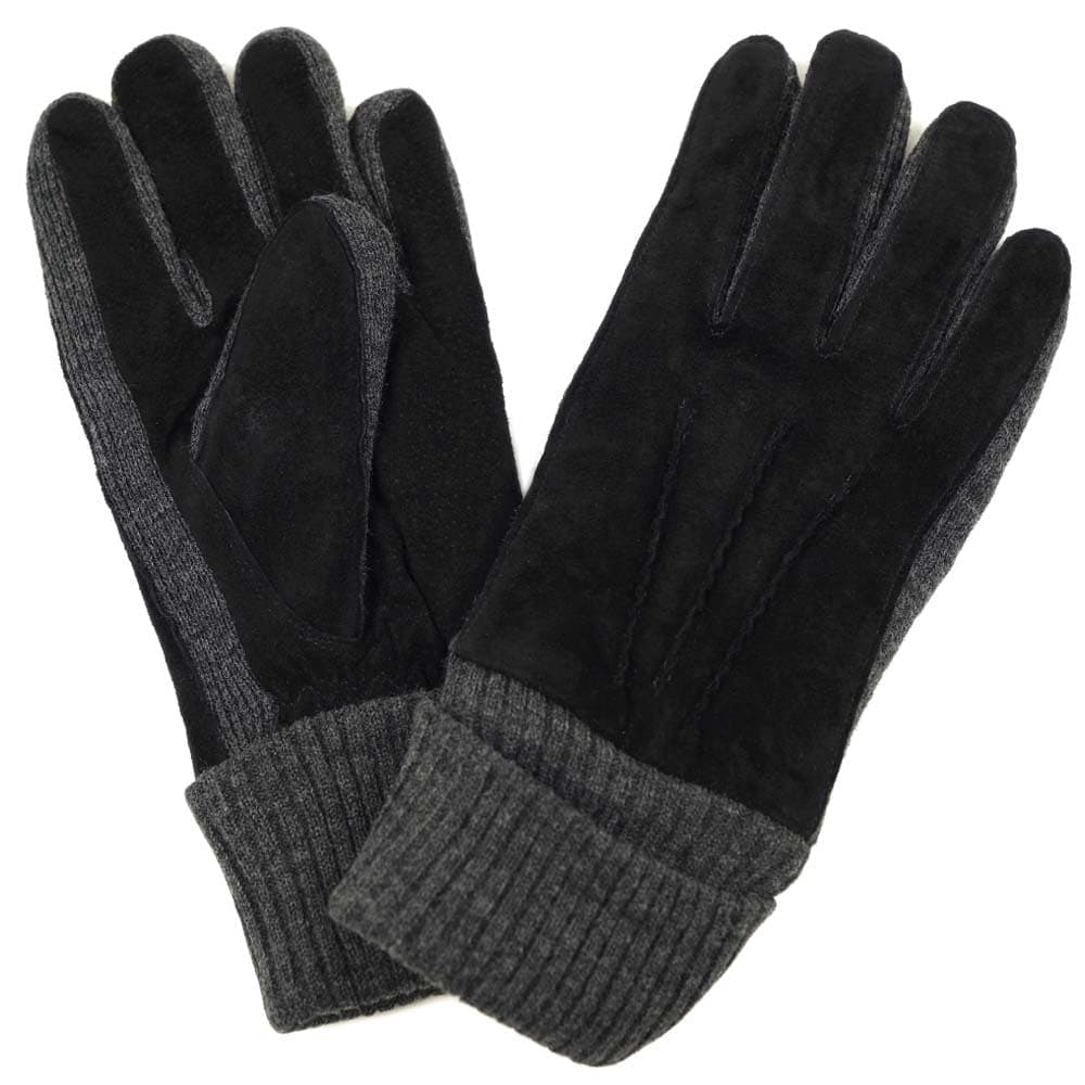   手袋 ブラック メンズ Mサイズ DENTS（デンツ） 並行輸入品 手袋 レザー グローブ ケンダル ピッグ