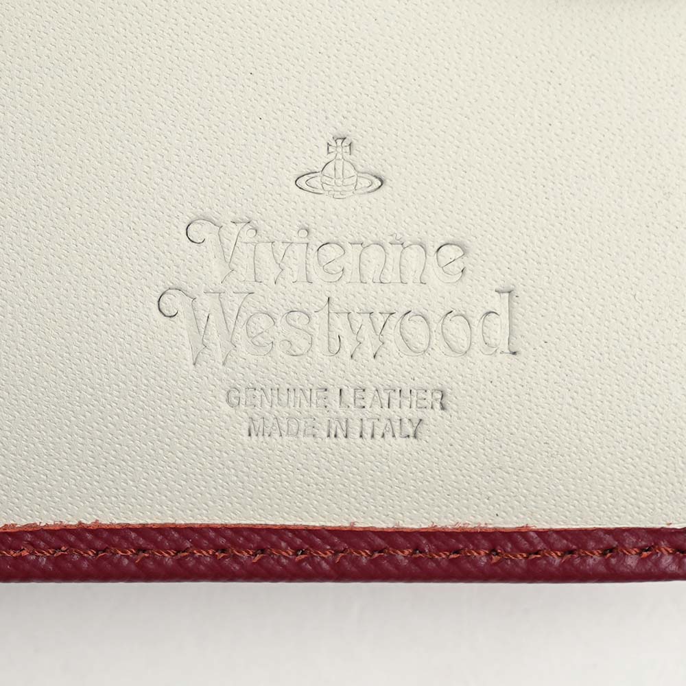 ヴィヴィアンウエストウッド 財布 二つ折り レザー がま口 Vivienne Westwood ヴィヴィアンウエストウッド 二つ折り