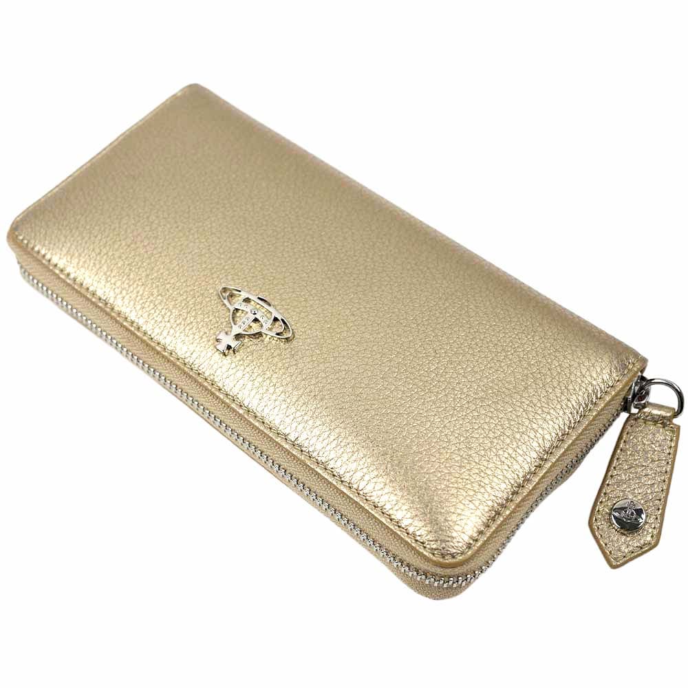 Vivienne Westwood ゴールドオーブゴールド総柄折り財布 レア Vivienne Westwood - 新品 ヴィヴィアン ウエストウッド Vivienne