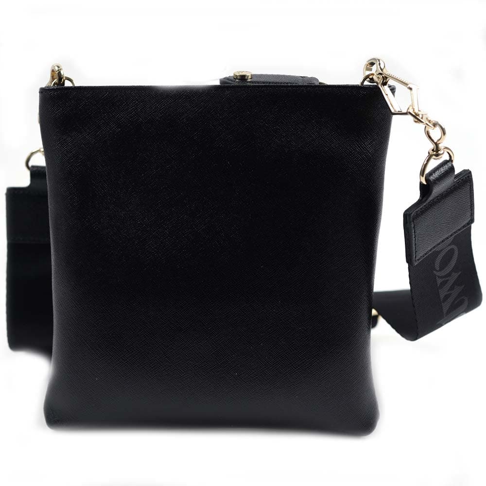 ✨希少✨Vivienne Westwood ボディバッグ ブラック オーブ 金具 Vivienne Westwood Big Orb 2Chain Strap Black Leather Shoulder Bag