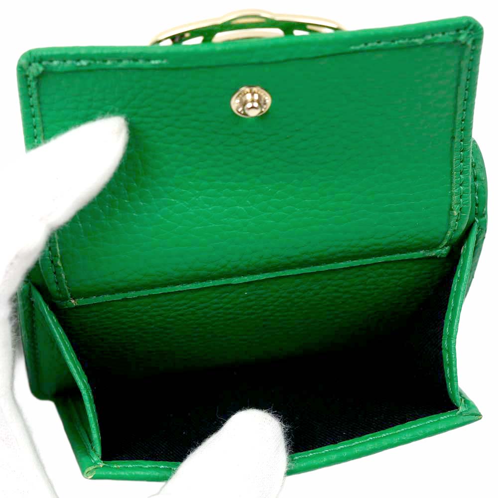 Vivienne Westwood カーキ ミニウォレット 折り財布 7193 ヴィヴィアン ウエストウッド Vivienne Westwood 財布 （カーキ