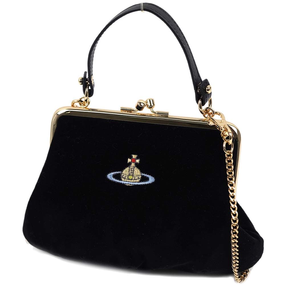☆vivienne westwood☆VIVIENNE'S がま口 ミニ ハンドバッグ