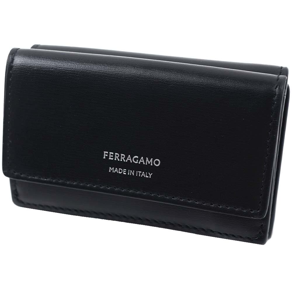 FERRAGAMO（フェラガモ） 並行輸入品 三つ折り財布 ミニ財布 メンズ