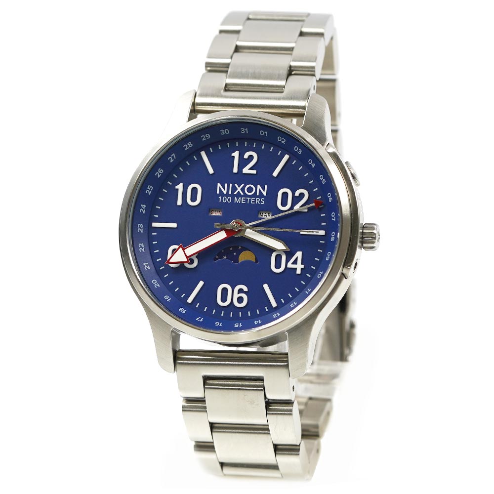 ニクソン 腕時計 メンズ NIXON アセンダー スポーツ SILVER/BLUE 男性用 A1208722 A1208-722