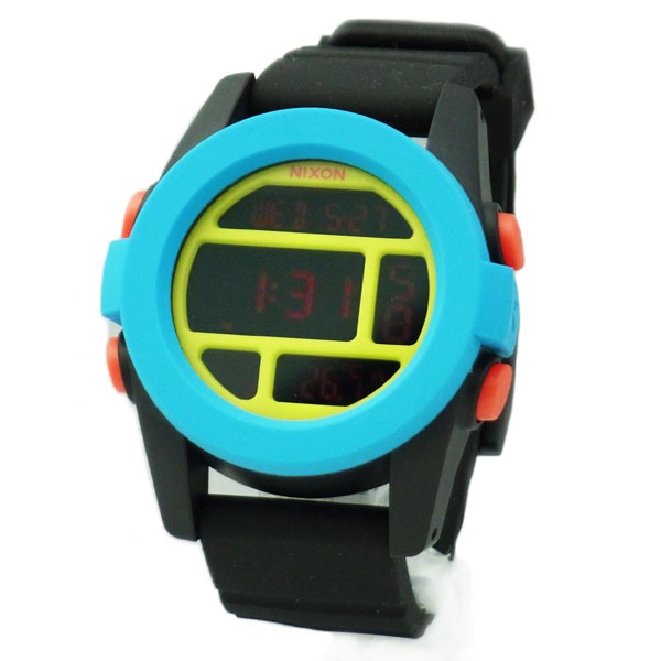 ニクソン 腕時計 メンズ NIXON THE UNIT ユニット ブラック/ブルー