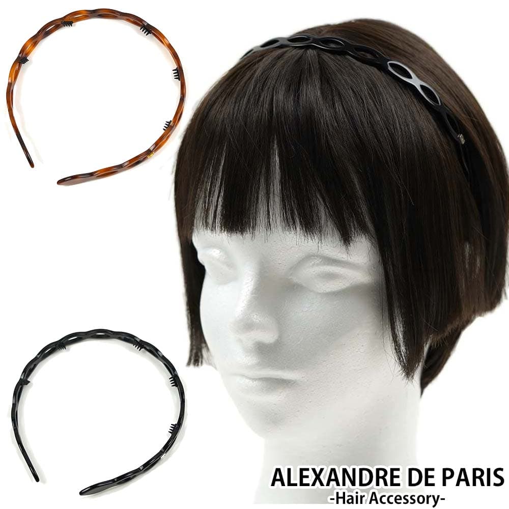 アレクサンドルドゥパリ ALEXANDRE DE PARIS カチューシャ ヘアバンド 