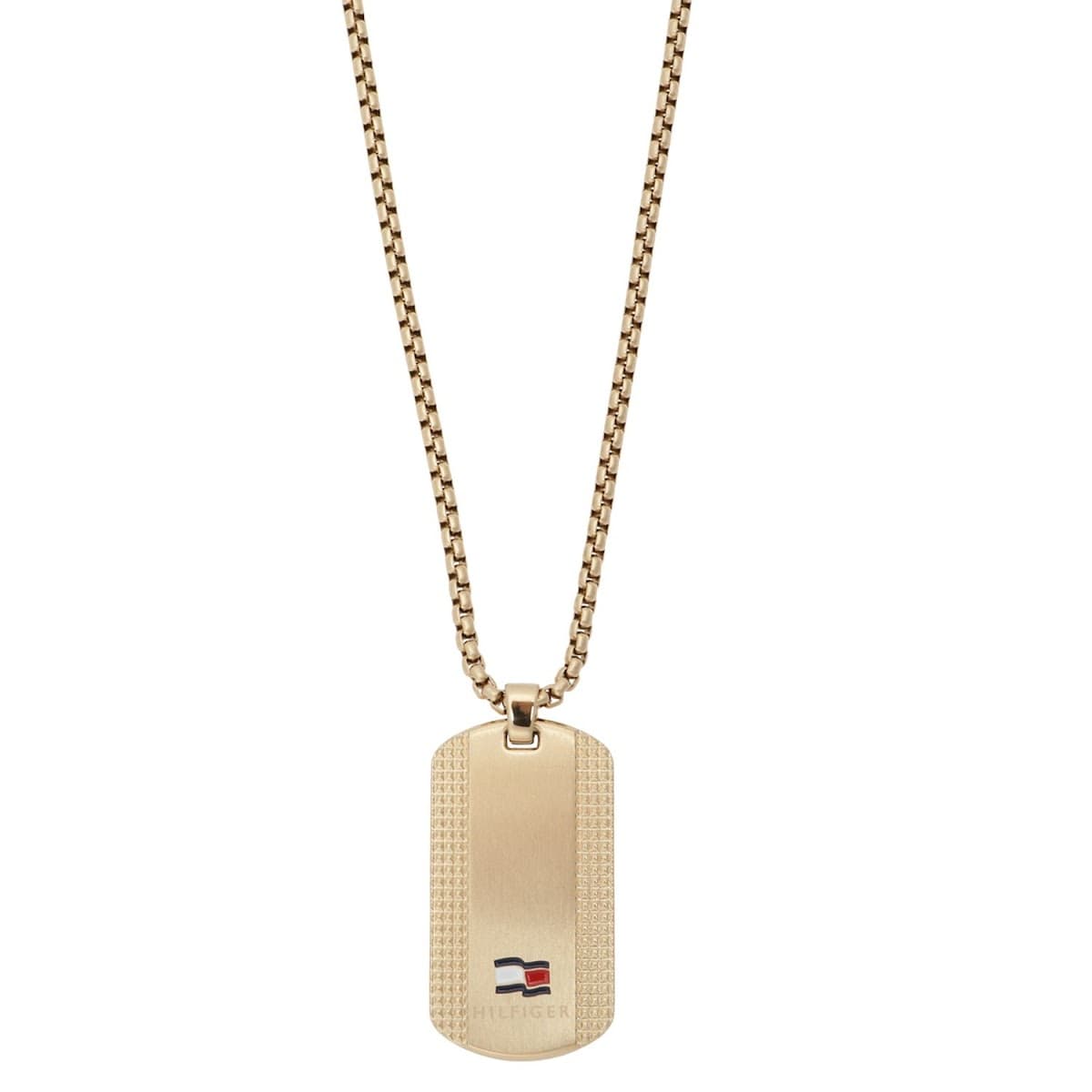 トミーヒルフィガー ドックタグ ネックレス ペンダント Tommy Hilfiger