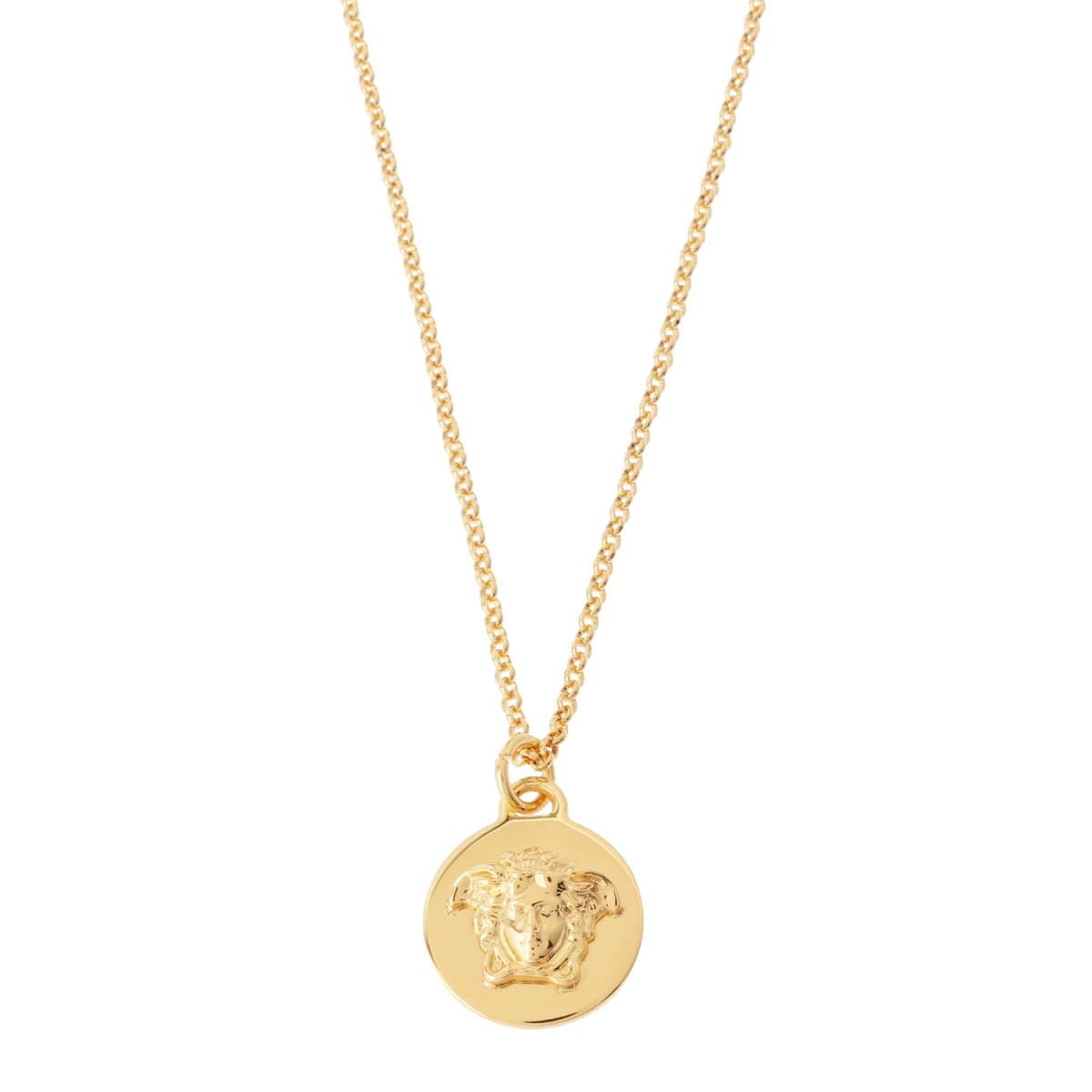 安価 ヴェルサーチ ネックレス ペンダント VERSACE メドゥーサ ラウンド アクセサリー DG1F009-DJMT-D00O  ネックレス、ペンダント - www.fundasen.com.ec