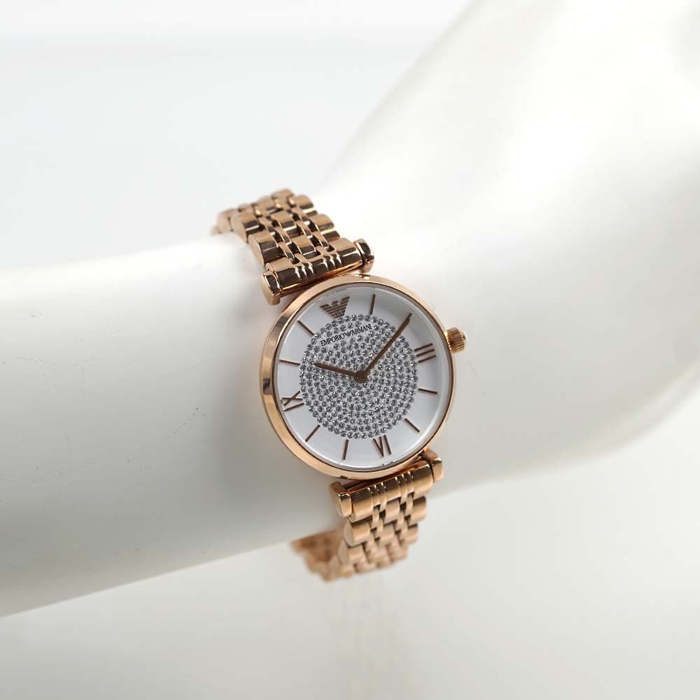 EMPORIO ARMANI レディース時計 ホワイト