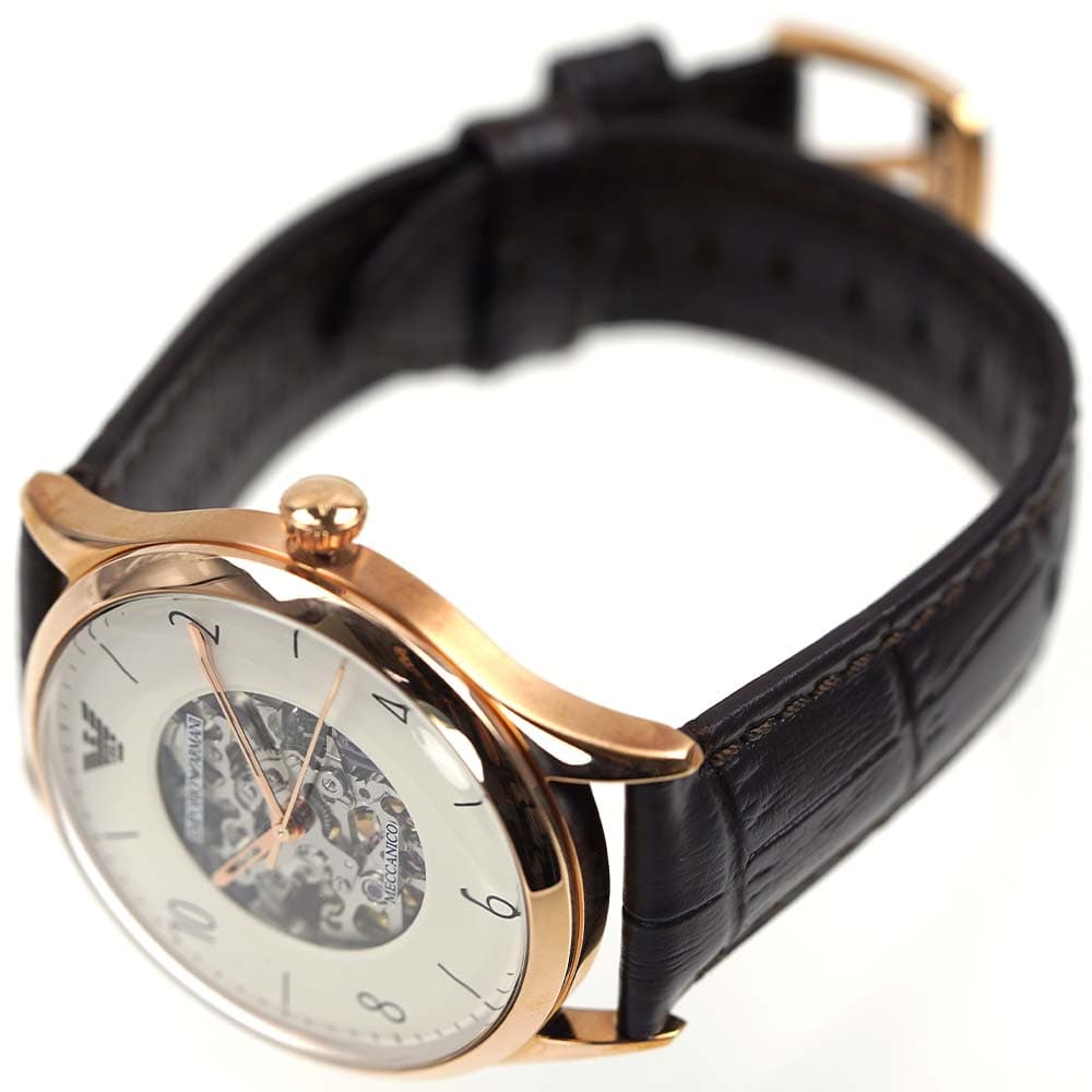 エンポリオアルマーニ 腕時計 メンズ 自動巻き ブラウン AR1920 EMPORIO ARMANI エンポリオアルマーニ 腕時計 メンズ 自動巻き