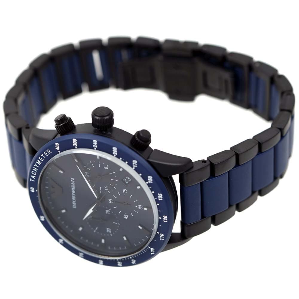 EMPORIO ARMANI 並行輸入品 エンポリオアルマーニ 腕時計 クロノグラフ