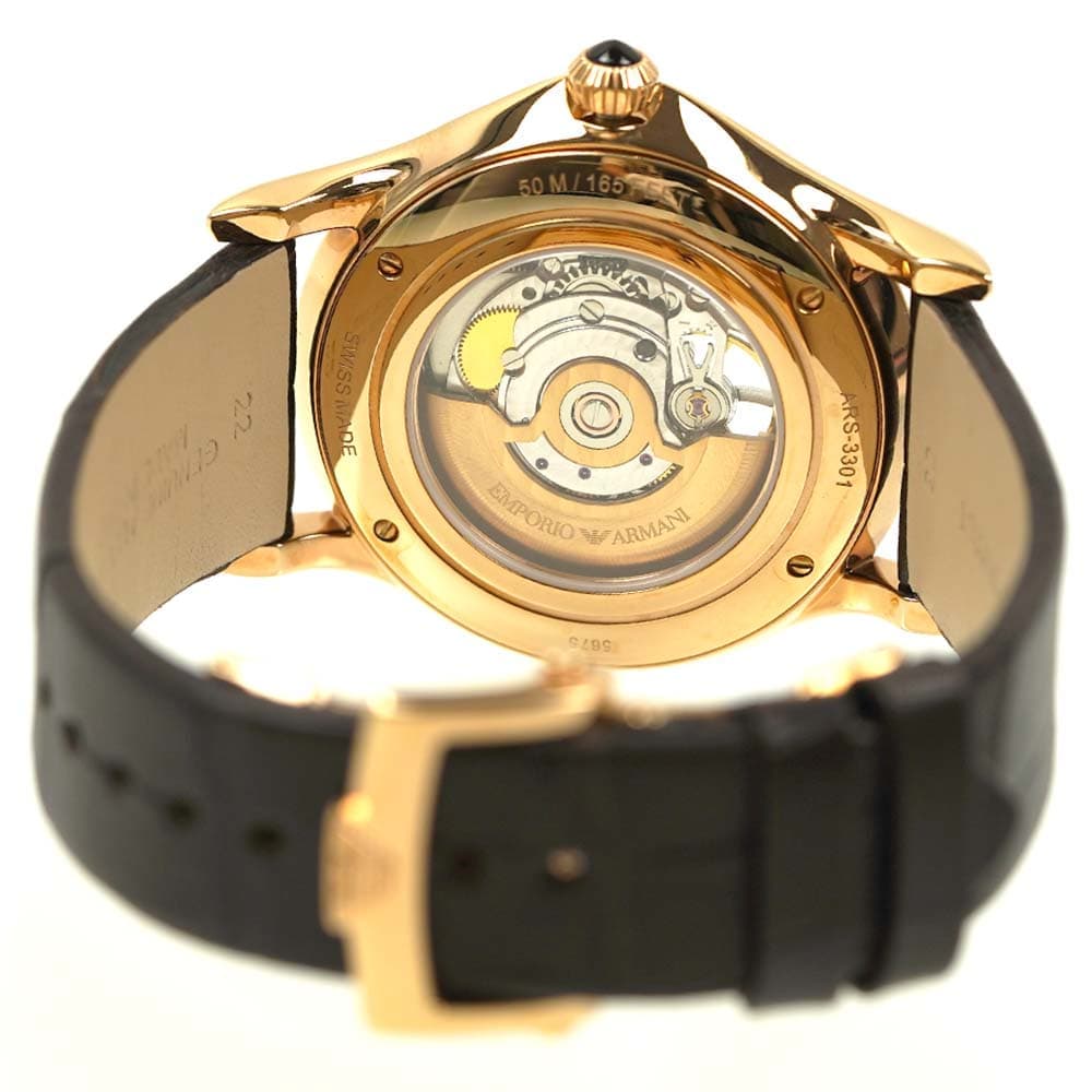 エンポリオアルマーニ スイスメイド 腕時計 メンズ EMPORIO ARMANI SWISS MADE CLASSIC 自動巻き ARS3301