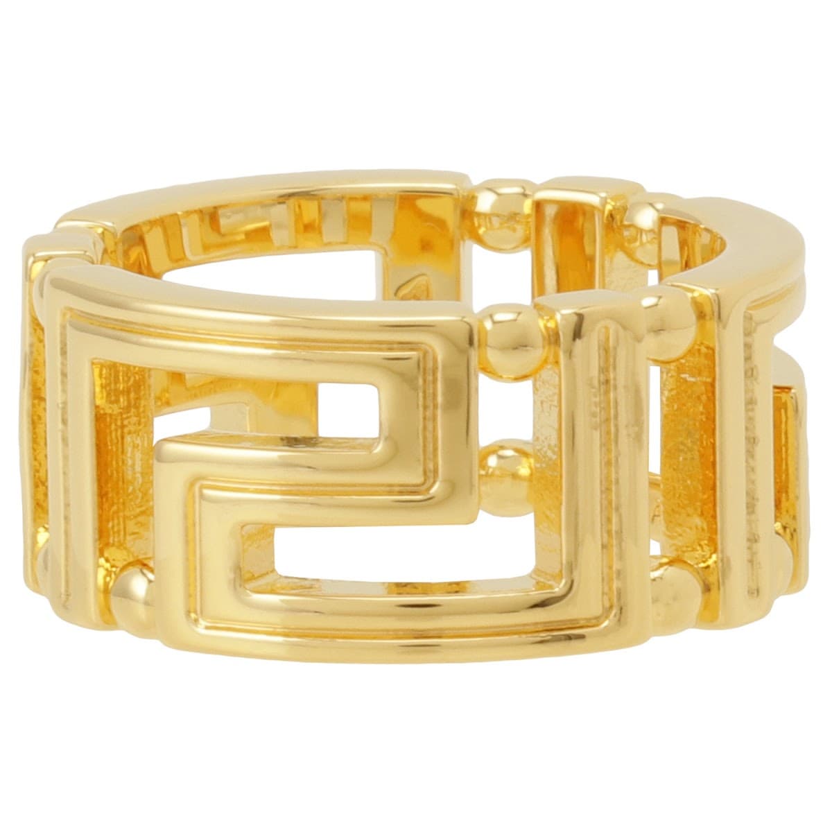 versace グレカリング　サイズ19 新品未使用　ギャランティーカード付属 versace グレカリング サイズ19 新品未使用 ギャランティーカード付属