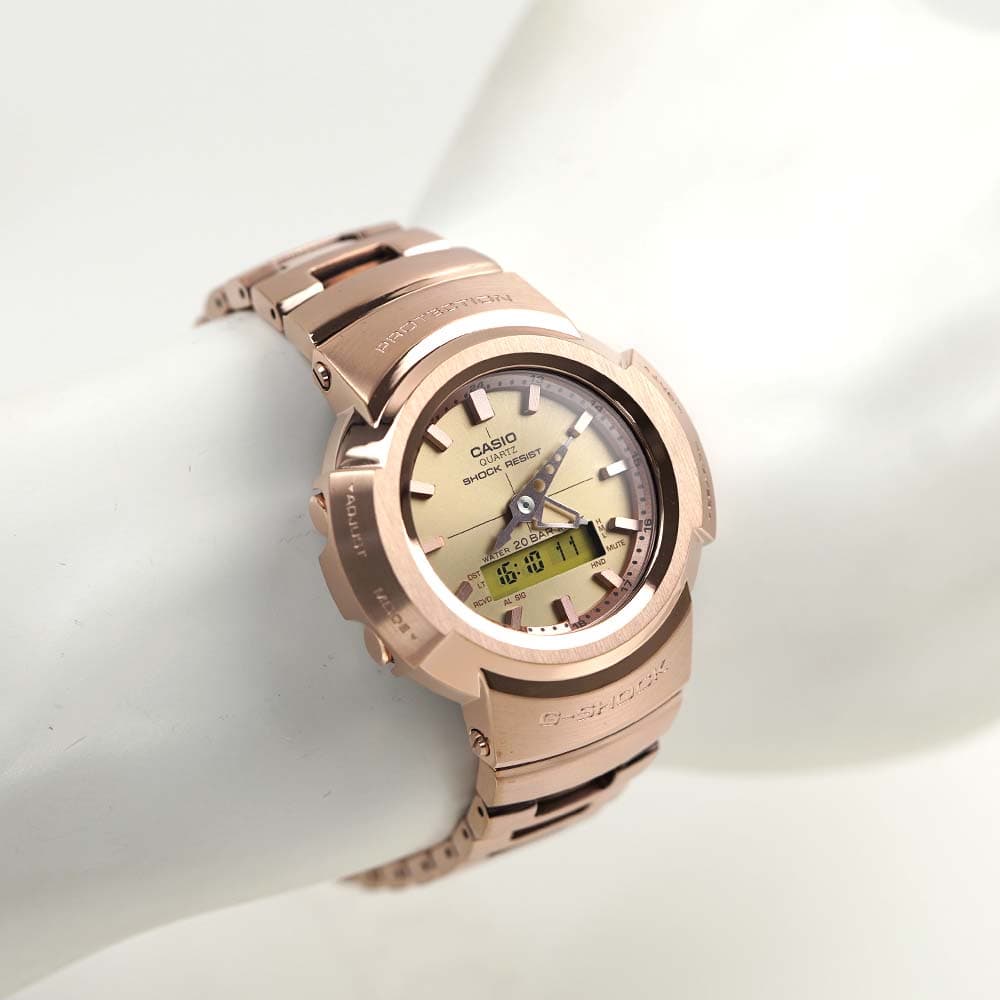 AWM-500GD-4A CASIO G-SHOCK 並行輸入品 AWM500GD-4A | Brown Full Metal Watch - G-SHOCK | CASIO