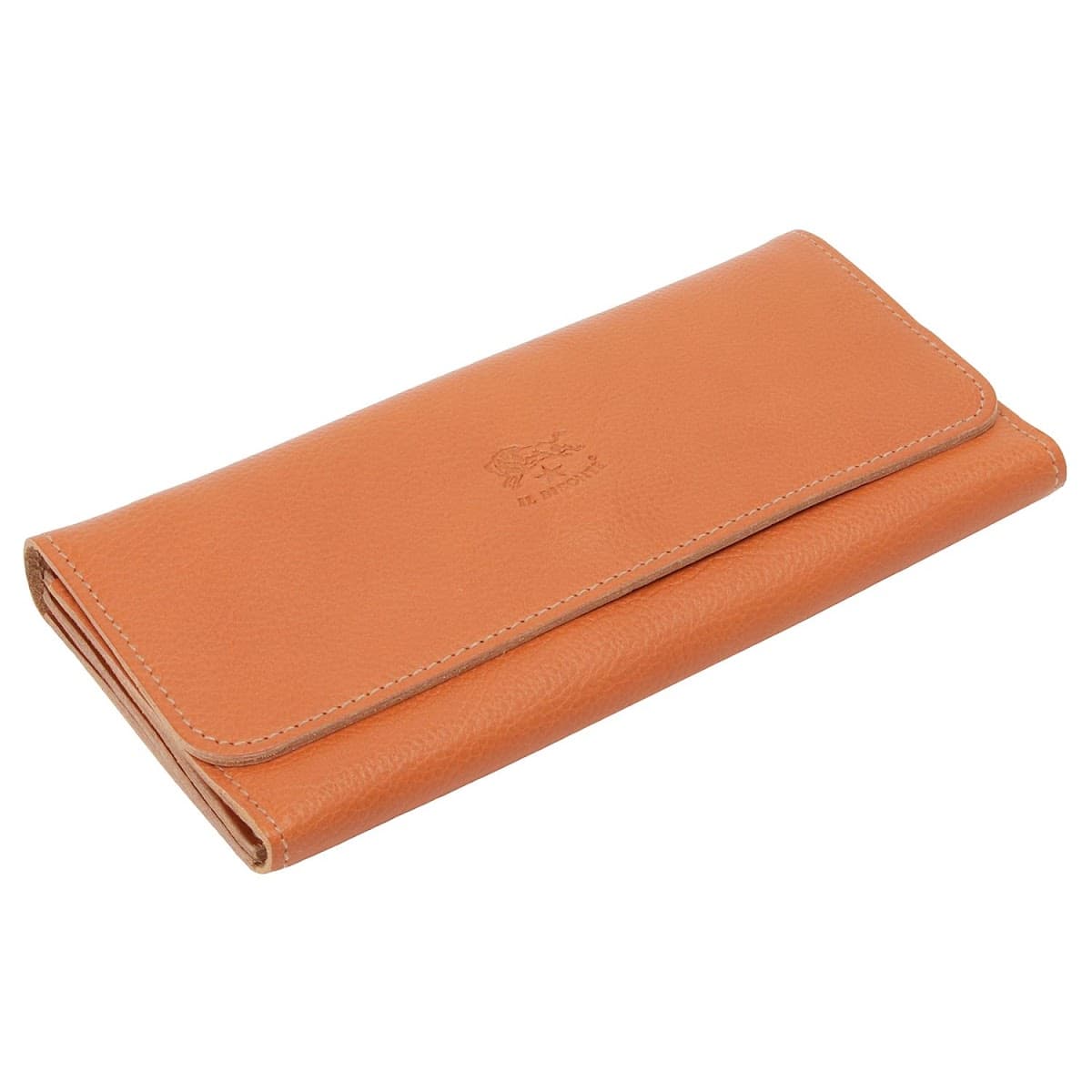 イルビゾンテ 三つ折り長財布 CARAMEL SCW009 PV0005 CA101B IL BISONTE 並行輸入品 イルビゾンテ 財布 レディース メンズ