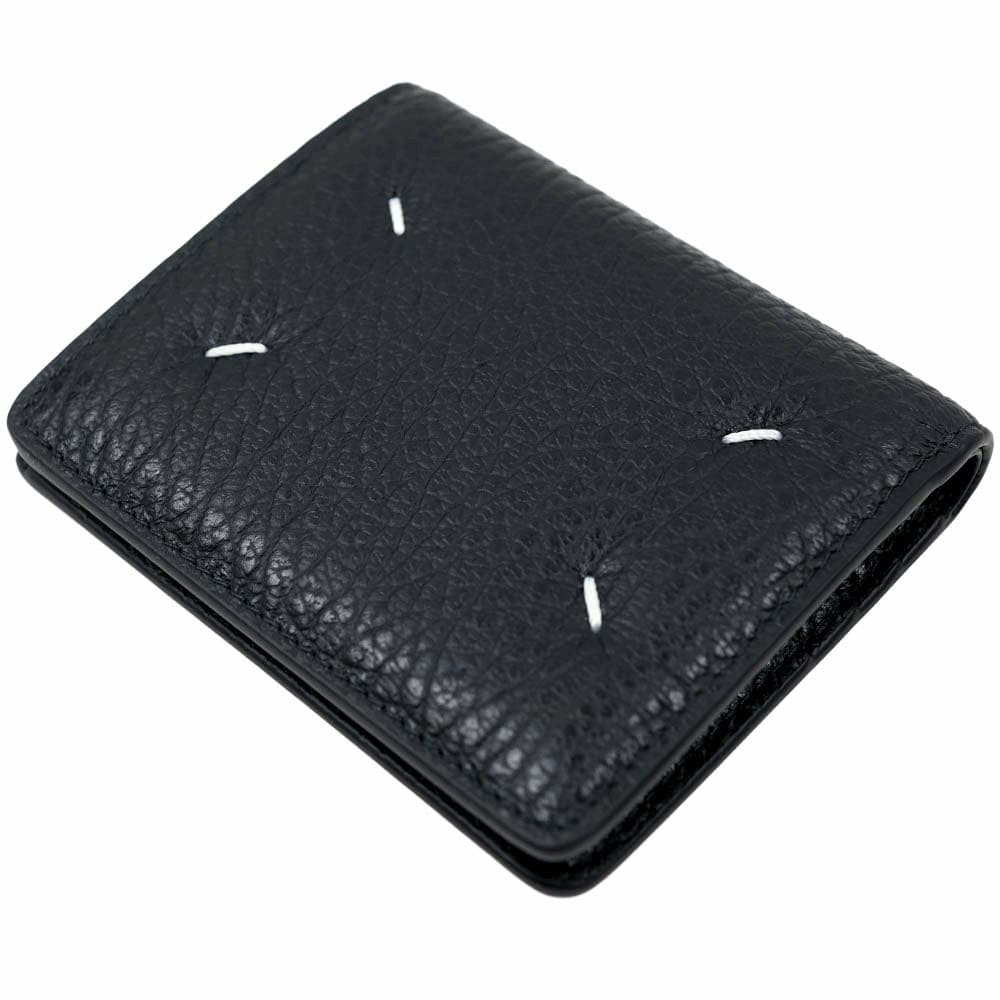美品✨Maison Margiela 二つ折り財布 ブラック 付属品あり Maison Margiela（メゾンマルジェラ） 並行輸入品 財布 レディース