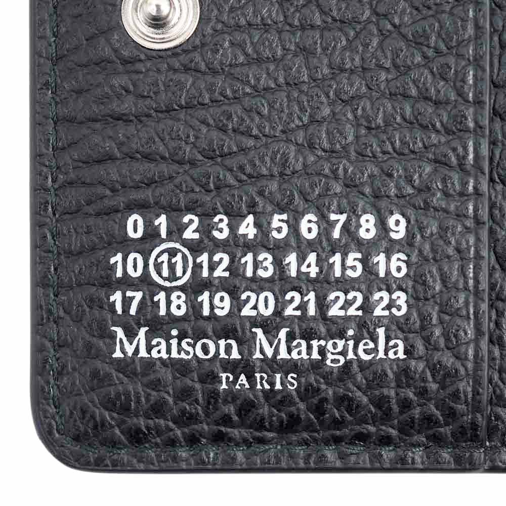 Maison Margiela メゾン マルジェラ 二つ折り財布 ブラック Maison Margiela（メゾンマルジェラ） 並行輸入品 財布 レディース