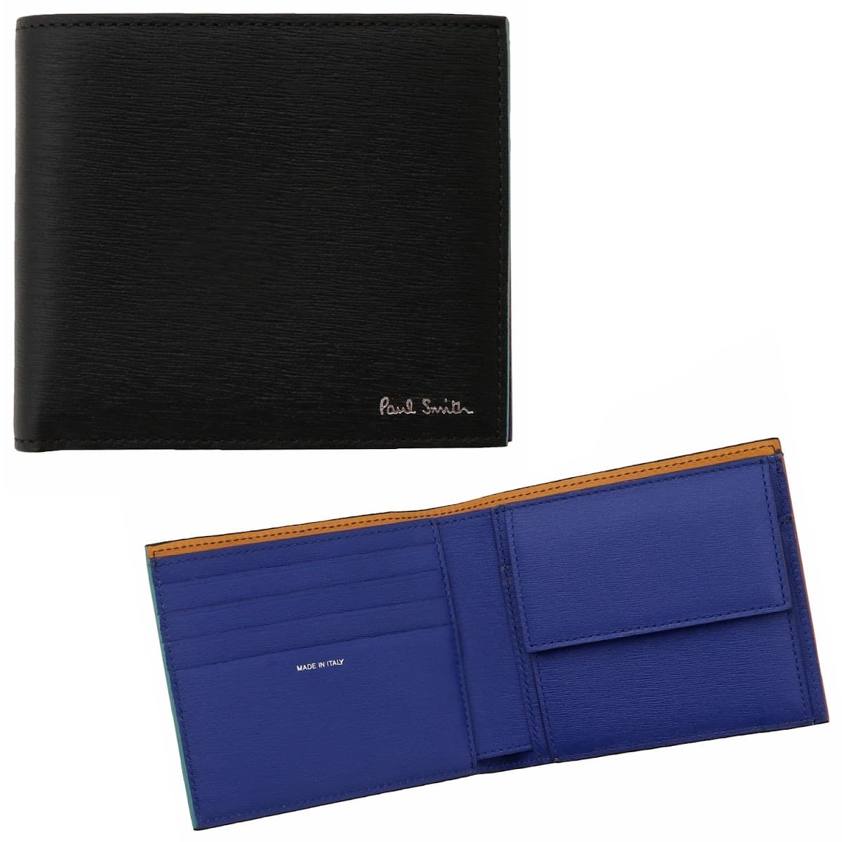 ポールスミス 二つ折り財布　ヴィンテージ マルチストライプ (専用箱付き) Amazon | (ポールスミス)Paul Smith ヴィンテージマルチストライプ 2