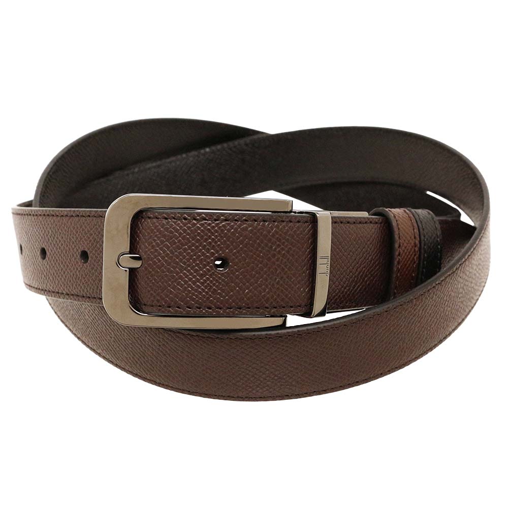 ダンヒル ベルト 回転式バックル/サドルバックル リシブル レザーブラック 黒 楽天市場】Dunhill ダンヒル リバーシブルレザーベルト フリーカット