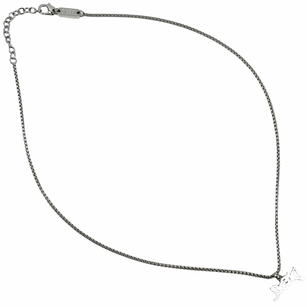 DIESEL DX1412040 ネックレス シルバー メンズ並行輸入品 DIESEL（ディーゼル） ネックレス ペンダント アクセサリー 喜平