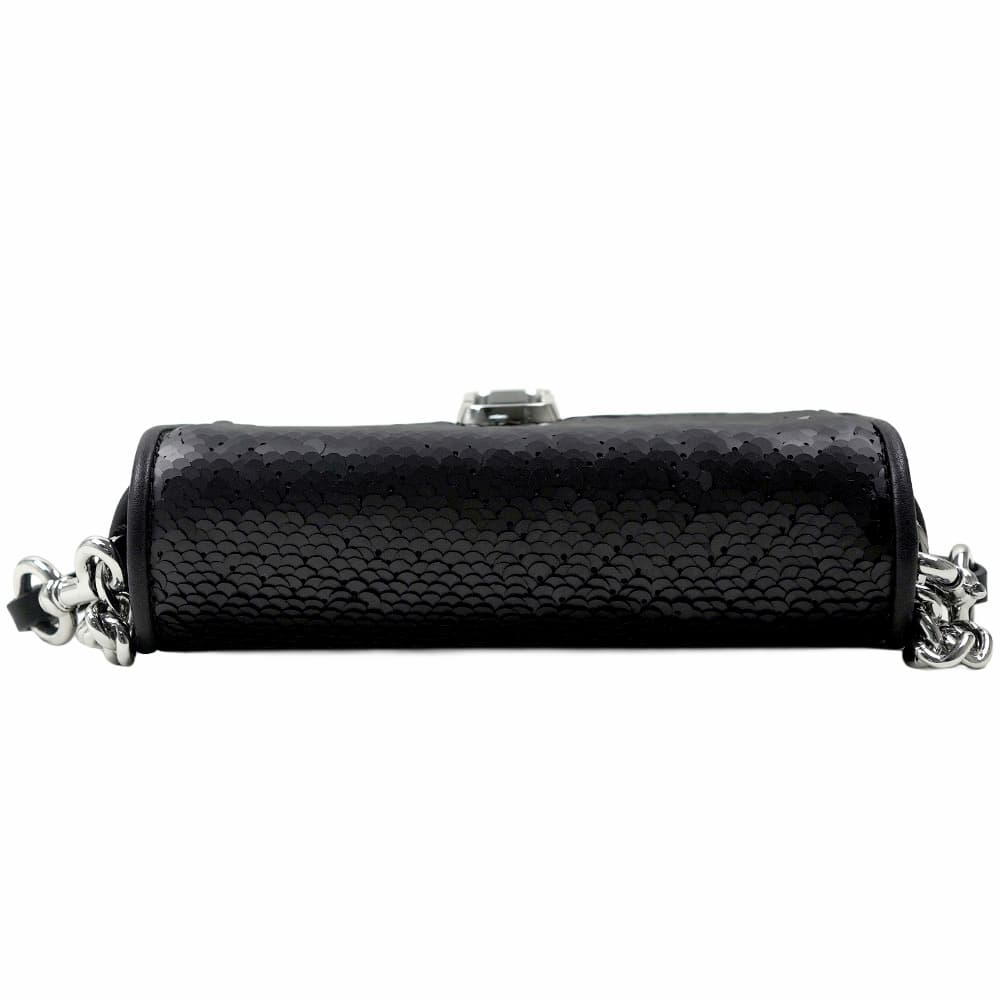 MARCJACOBS スパンコールバック　黒 Marc Jacobs The Sequins Crossbody Tote Bag | Black | FARFETCH