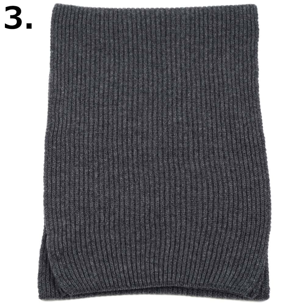 ジョンストンズ カシミヤリブマフラー スカーフ haa1684.jpg