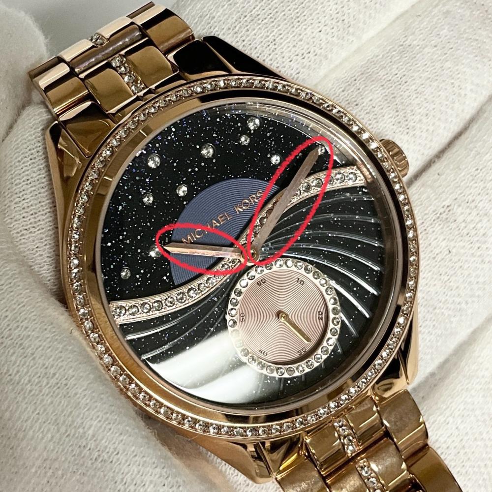 MICHAEL KORS 訳ありアウトレット(針に変色) マイケルコース