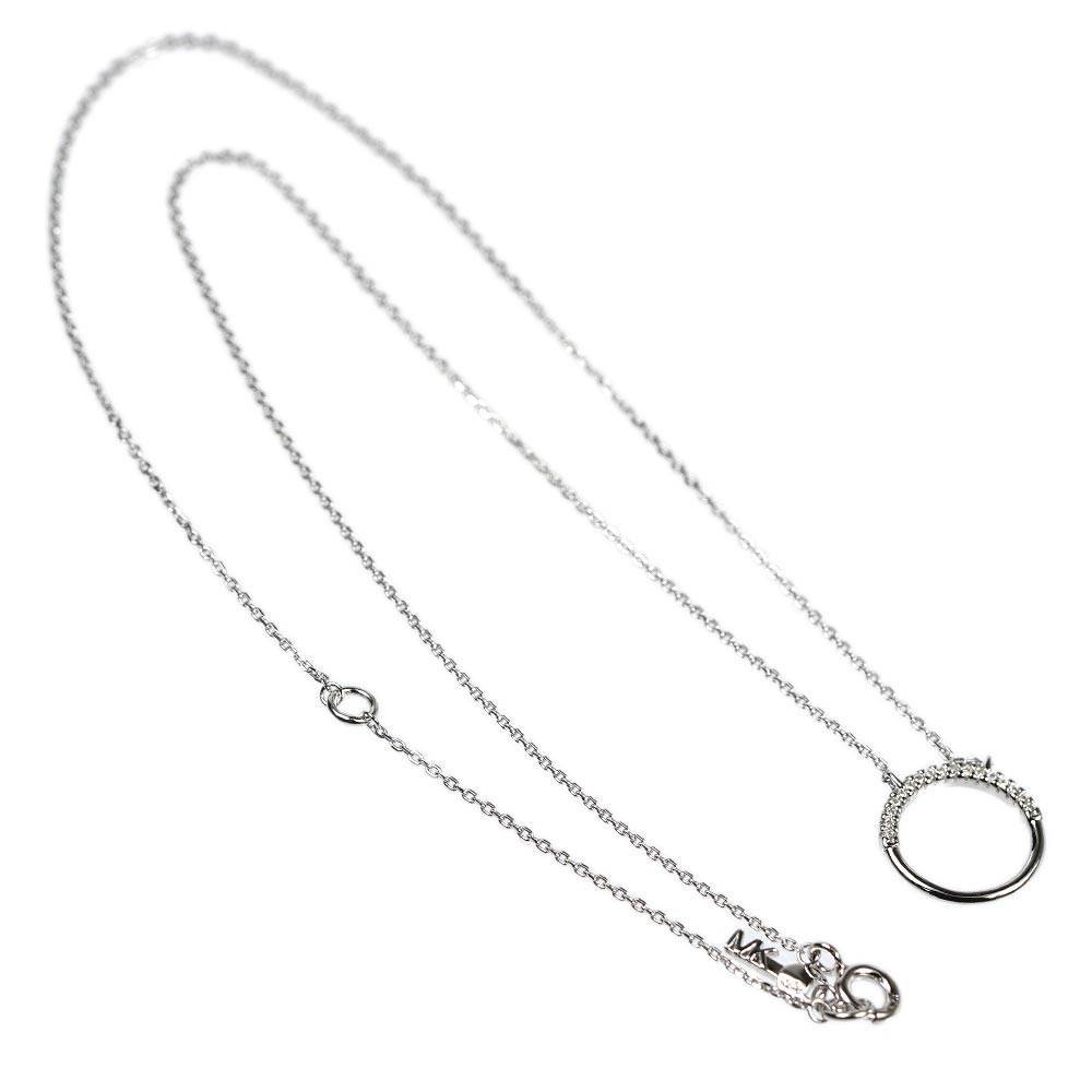 即発★Michael Kors★PRECIOUS PAVE CIRCLE ネックレスMKC1110AN Michael Kors Precious Pave Circle Starter Necklace