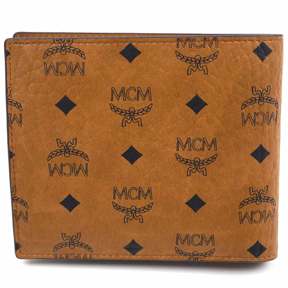 mcm 財布 Large Aren Zip Around Wallet in Visetos Cognac | MCM ®US