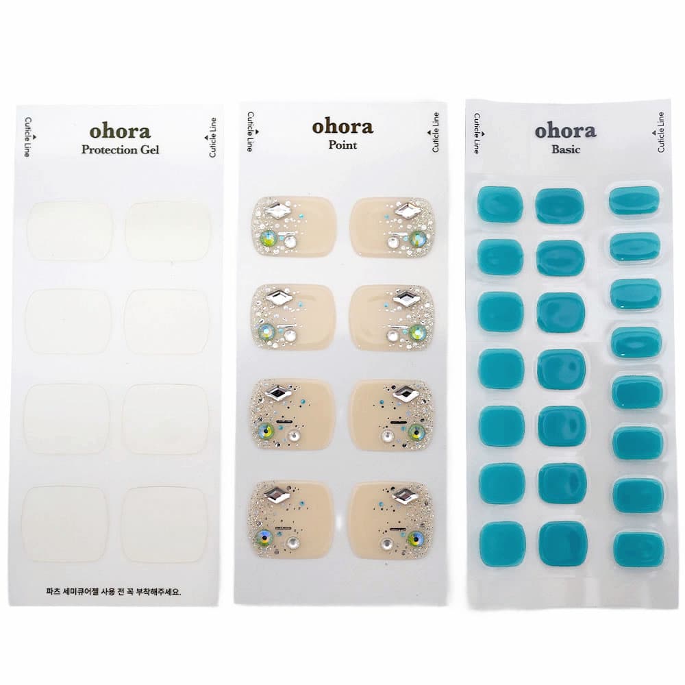 ohora（オホーラ） 並行輸入品 ネイル ジェルネイル 足用 ペディネイル