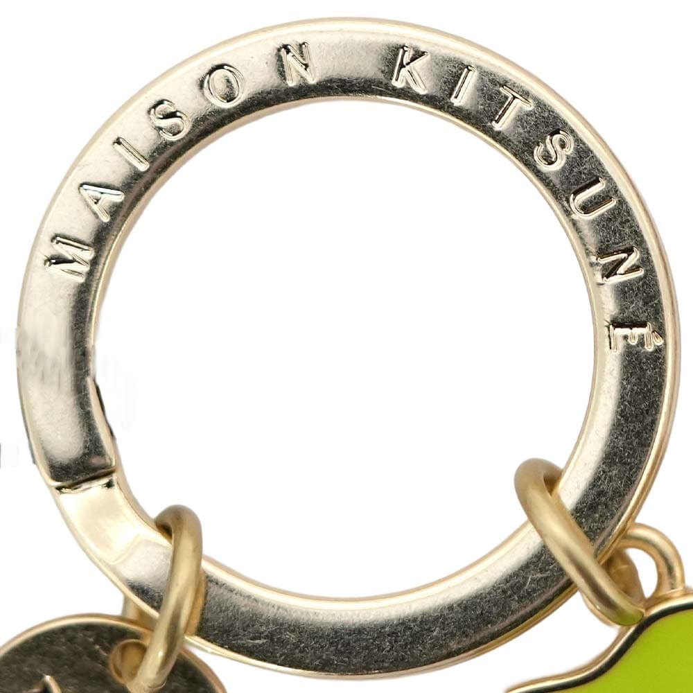 MAISON KITSUNE（メゾン キツネ） 並行輸入品 キーリング キーホルダー