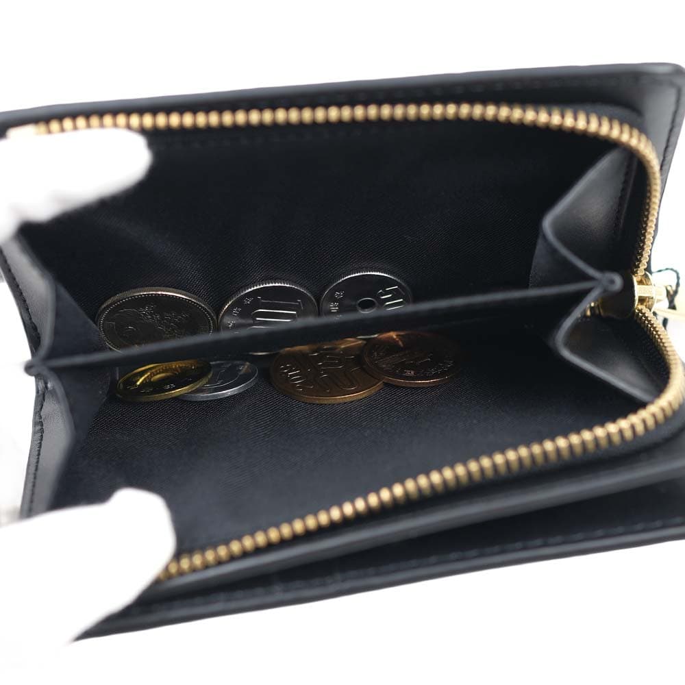 新品未使用　マークジェイコブス 二つ折り財布 財布 ラウンドファスナー ブラック MARC JACOBS（マーク・ジェイコブス） 並行輸入品 二つ折り財布