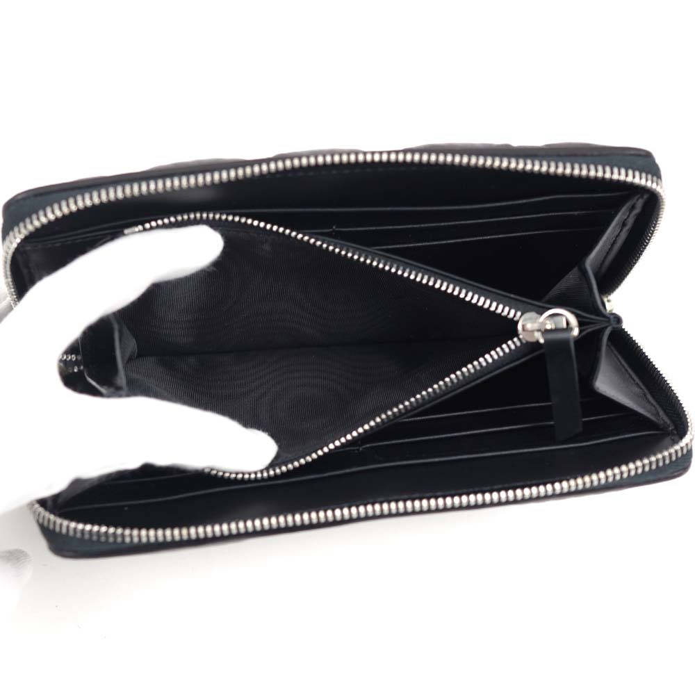 ✨極美品　付属品完備✨マルジェラ　長財布　ラウンドファスナー　グラムスラム　黒 Maison Margiela（メゾンマルジェラ） ラウンドファスナー長財布