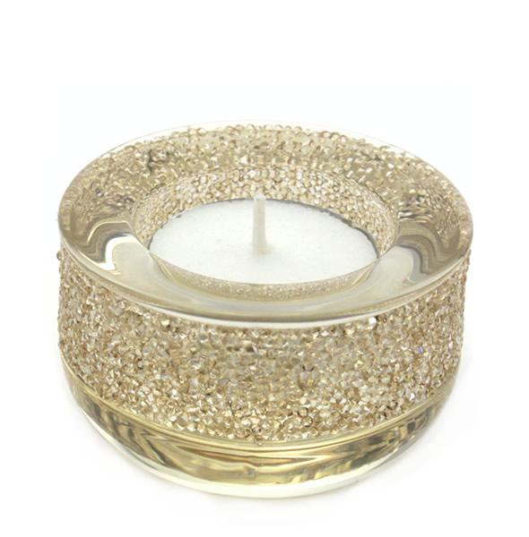 スワロフスキー SWAROVSKI Shimmer Tea Light Golden Shadow