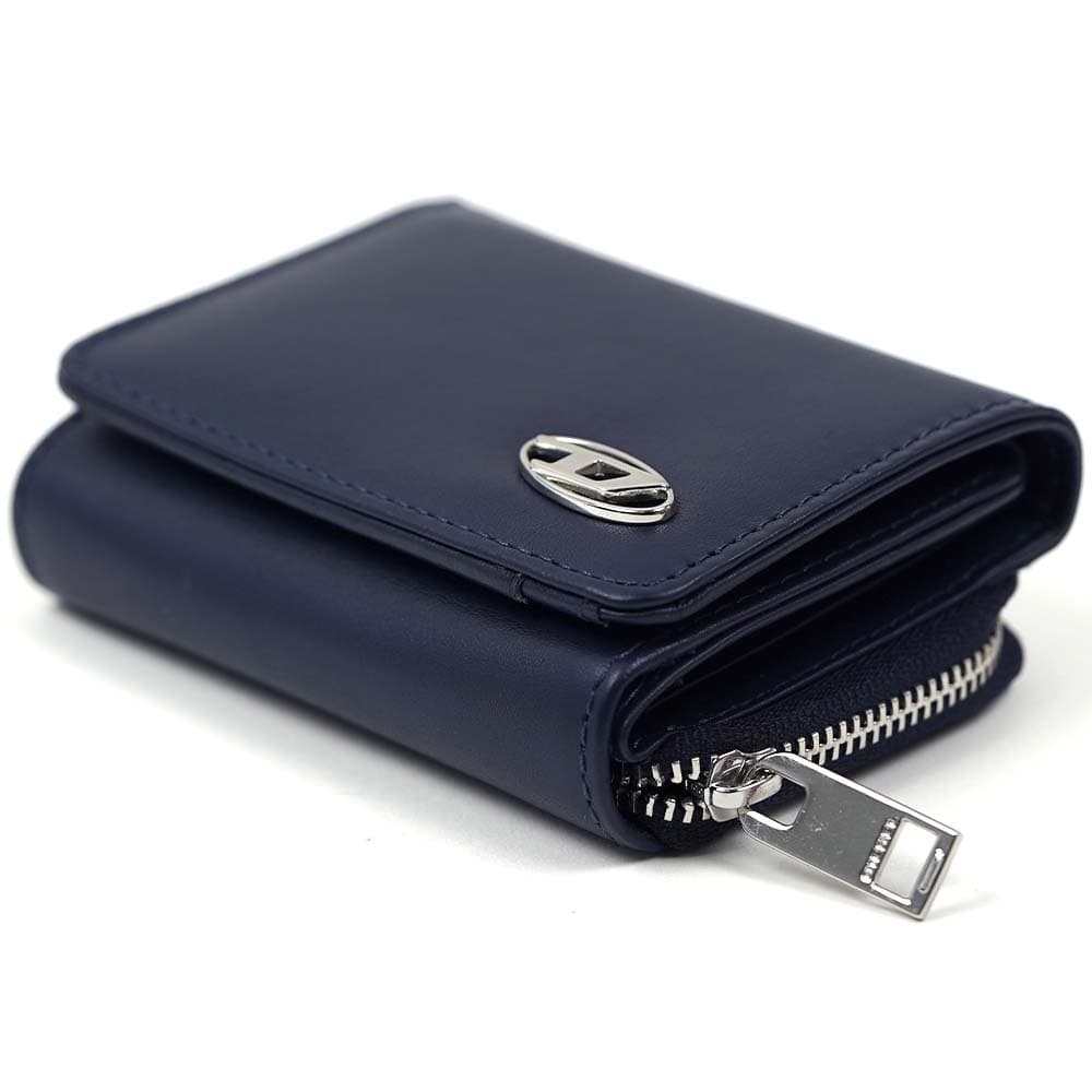 新品未使用◆DIESEL◆二つ折り財布　ブルー　ディーゼル DIESEL（ディーゼル） 並行輸入品 [訳ありアウトレット] 財布 三つ折り
